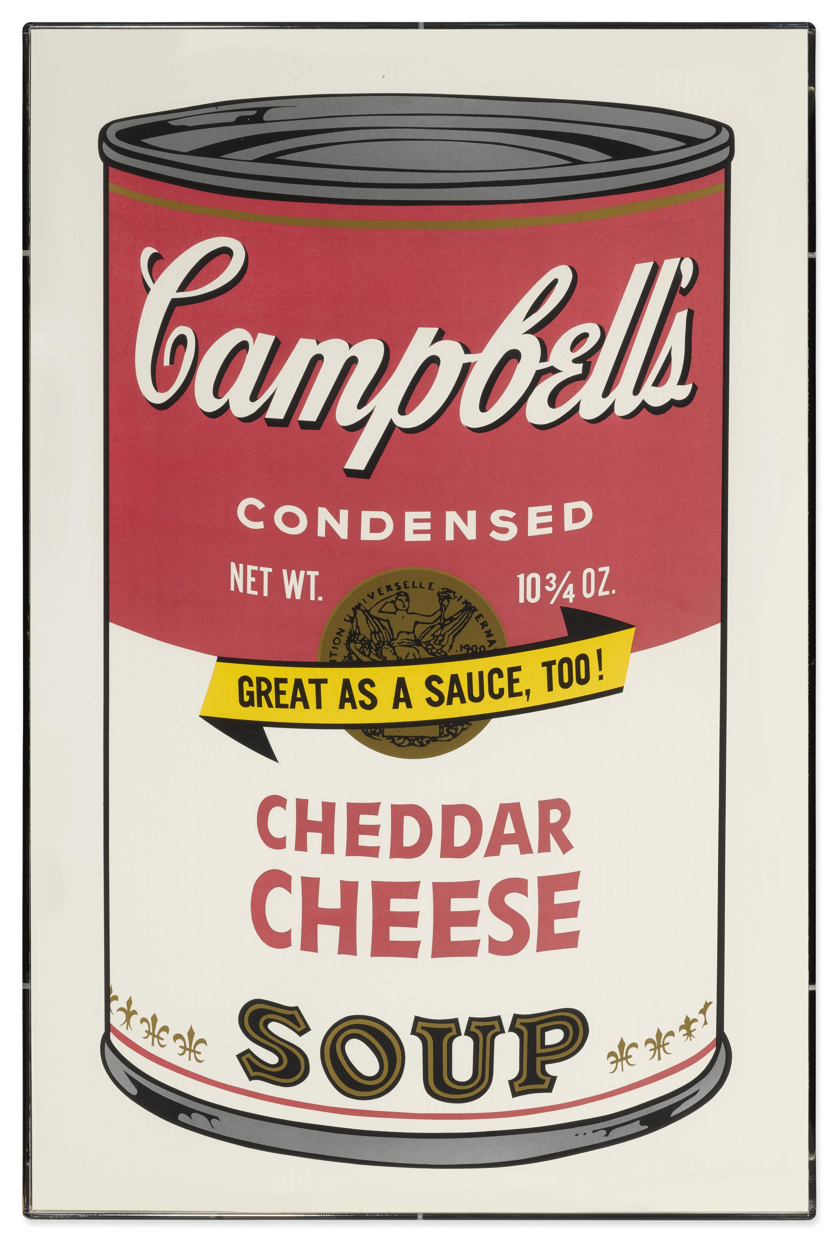 Campbells Suppe II:: Cheddar-Käse F&S II.63 – Print von Andy Warhol