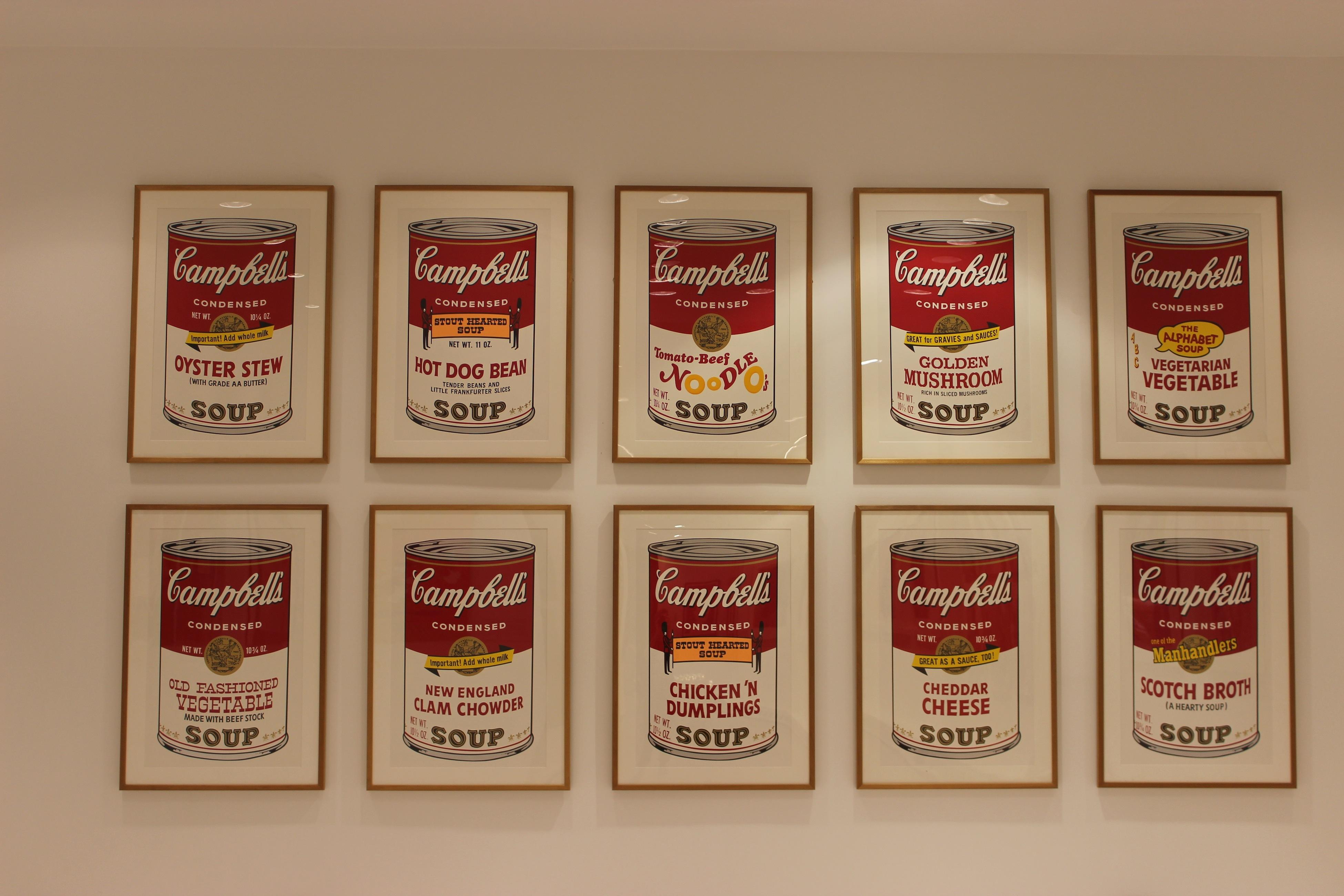 andy warhol campbell’s soup i portfolio for sale