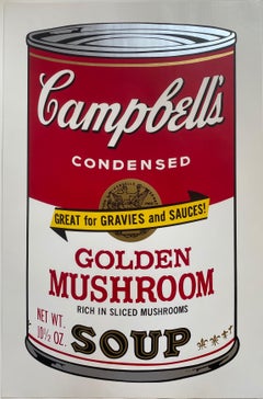 Campbell's Soup II, Golden Mushroom F&S II.62