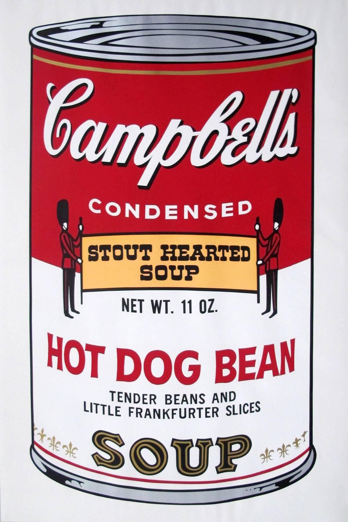 Campbell’s Soup II: Hot Dog Bean (FS II.59)  - Print by Andy Warhol