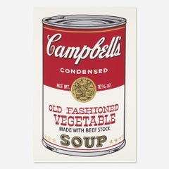 Campbell's Soup II, Old Fashioned Vegetable FS II 54