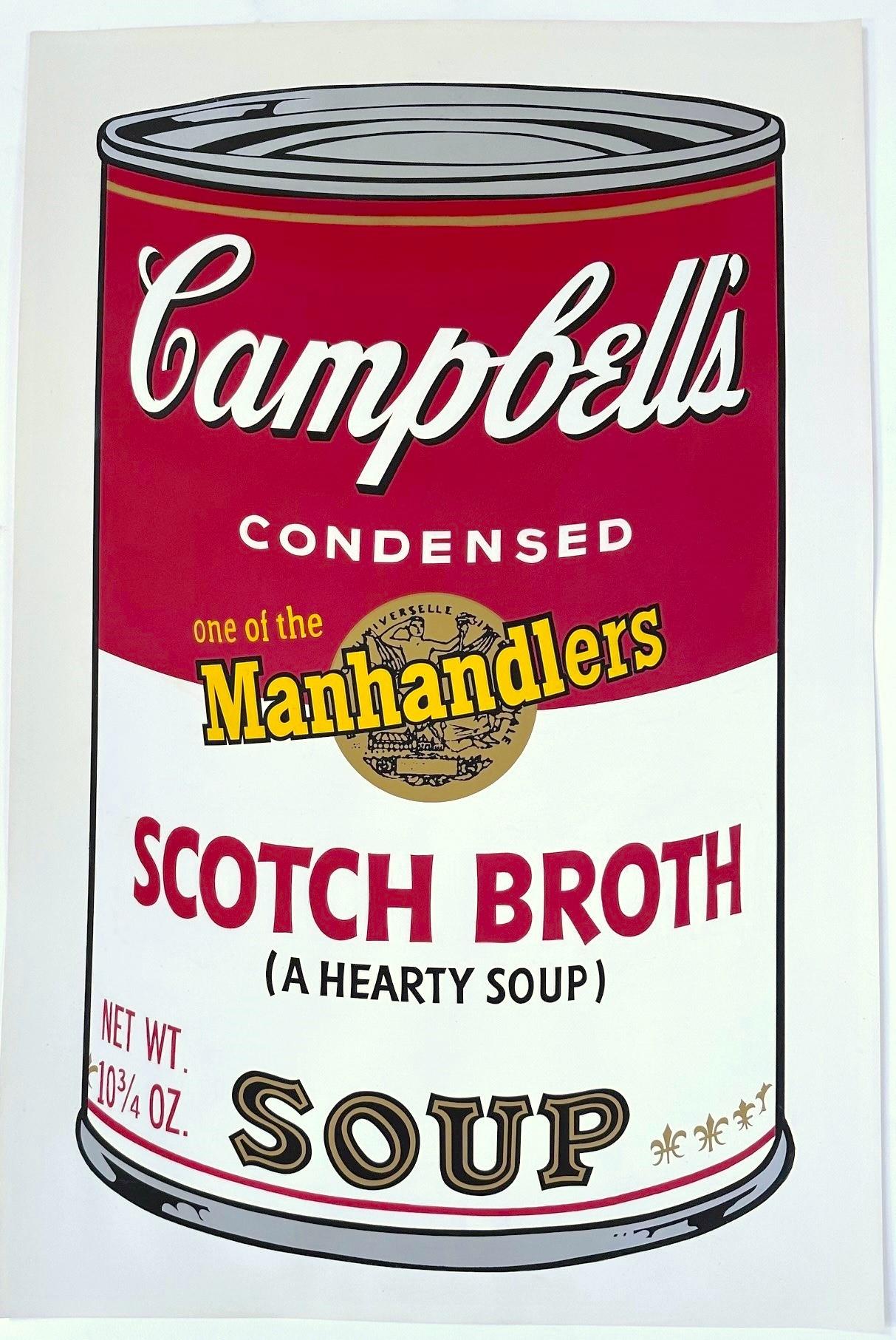 Andy Warhol Figurative Print - Campbell’s Soup II:  Scotch Broth
