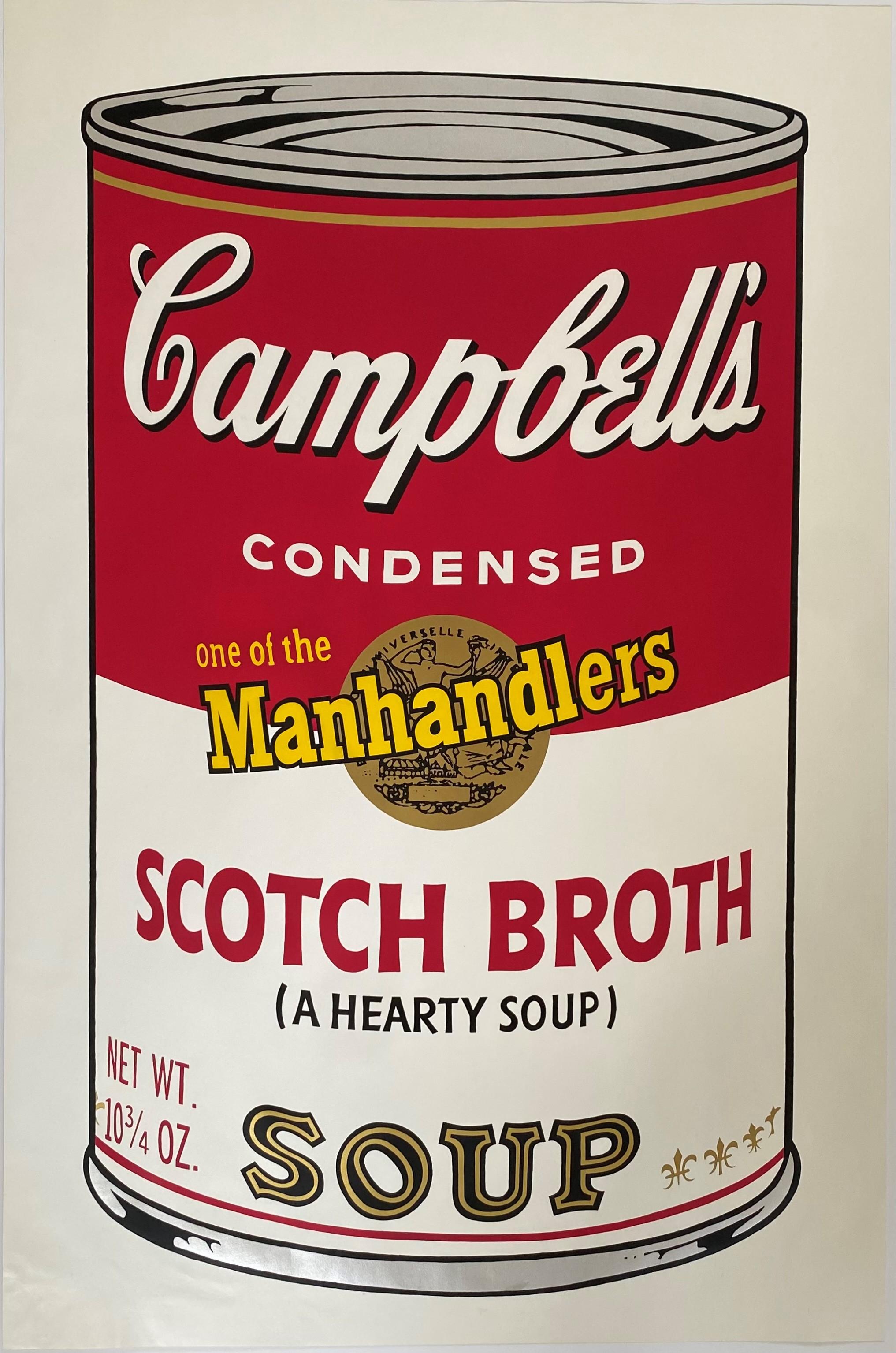 Andy Warhol Print - Campbell's Soup II, Scotch Broth F&S II.55