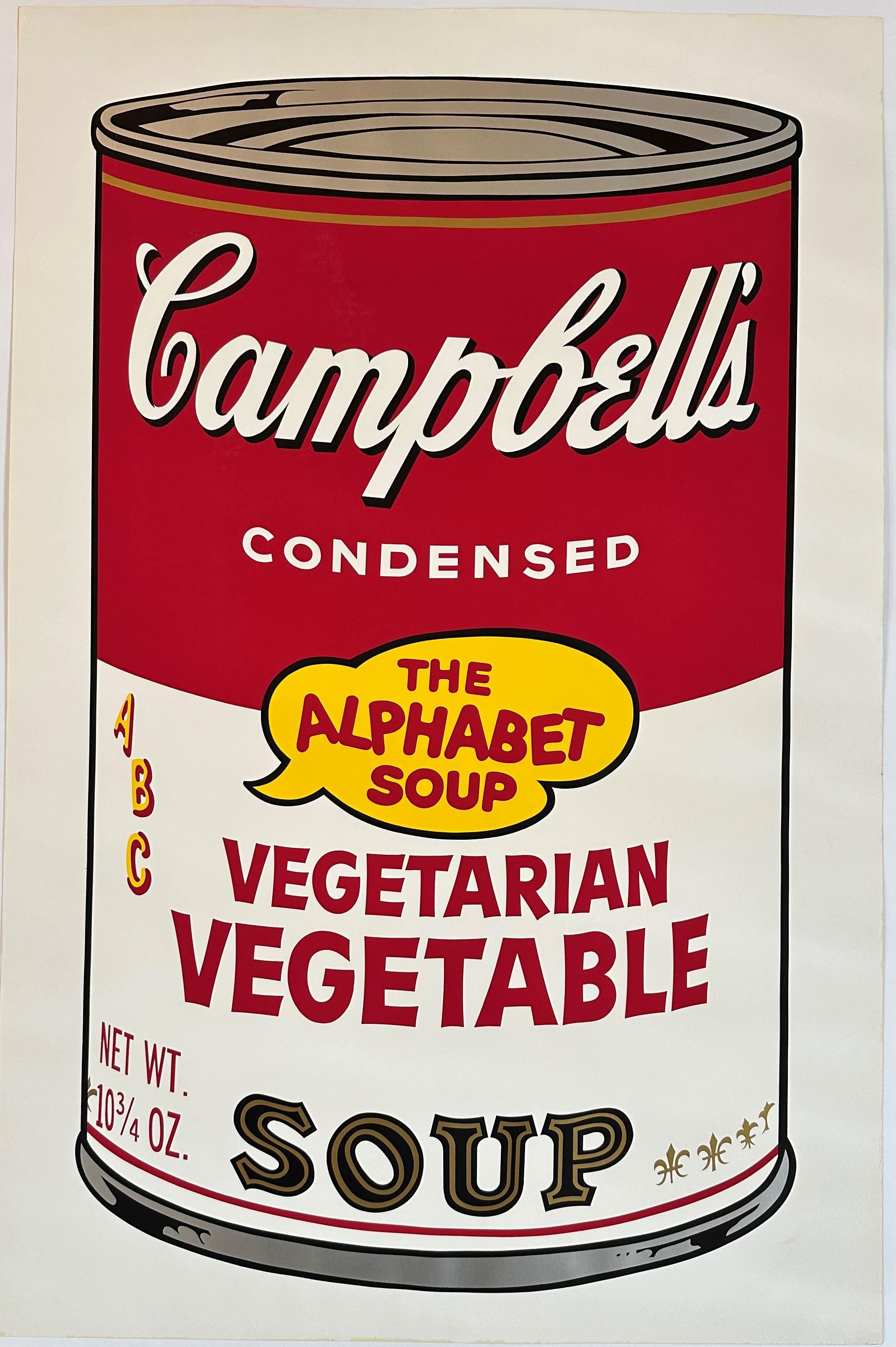 Zuppa Campbell II, Vegetariana F&S II.56 - Print di Andy Warhol