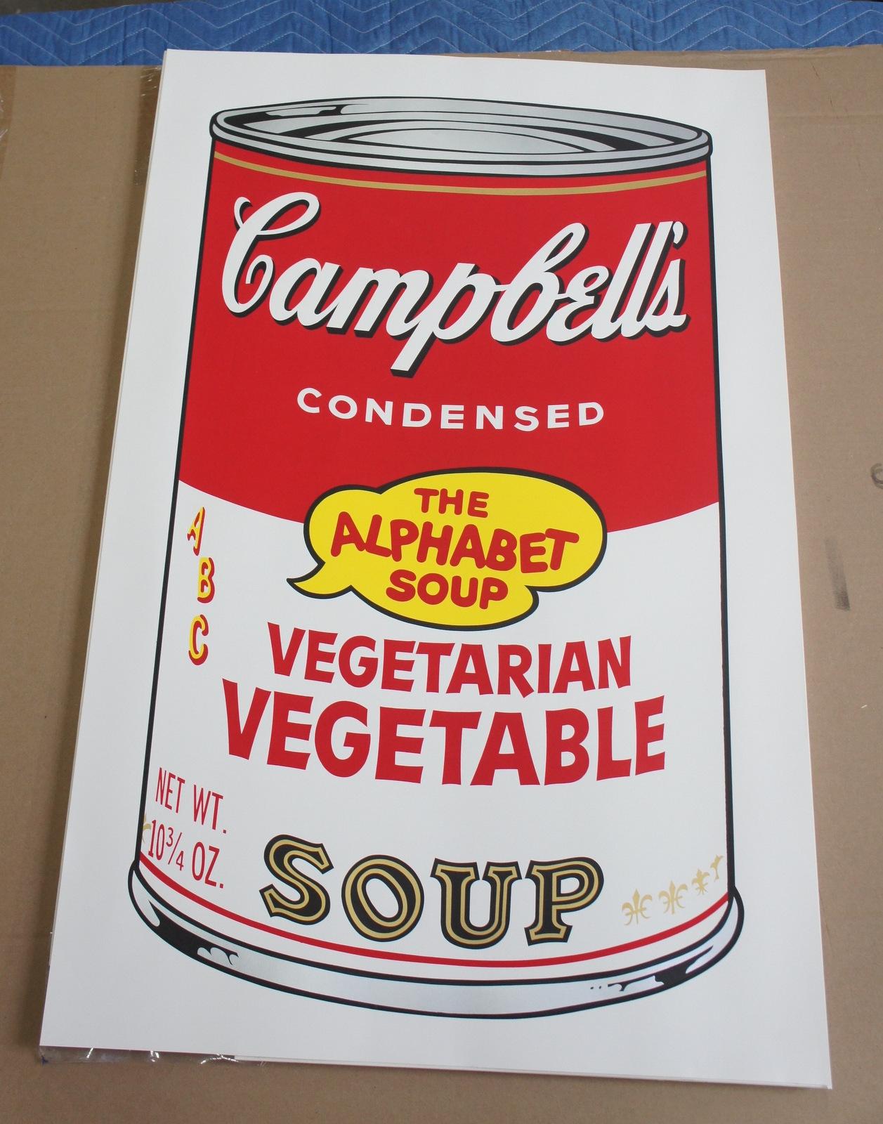 Campbell's Soup II, Vegetarian Vegetable F&S II.56 - Print by Andy Warhol