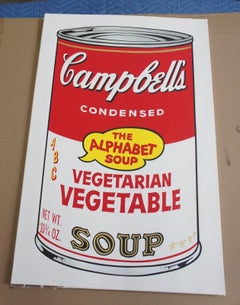Campbell's Soup II, Vegetarian Vegetable F&S II.56