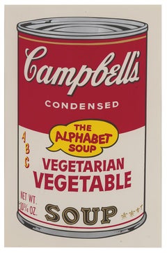 Vintage Campbell's Soup II, Vegetarian Vegetable F&S II.56