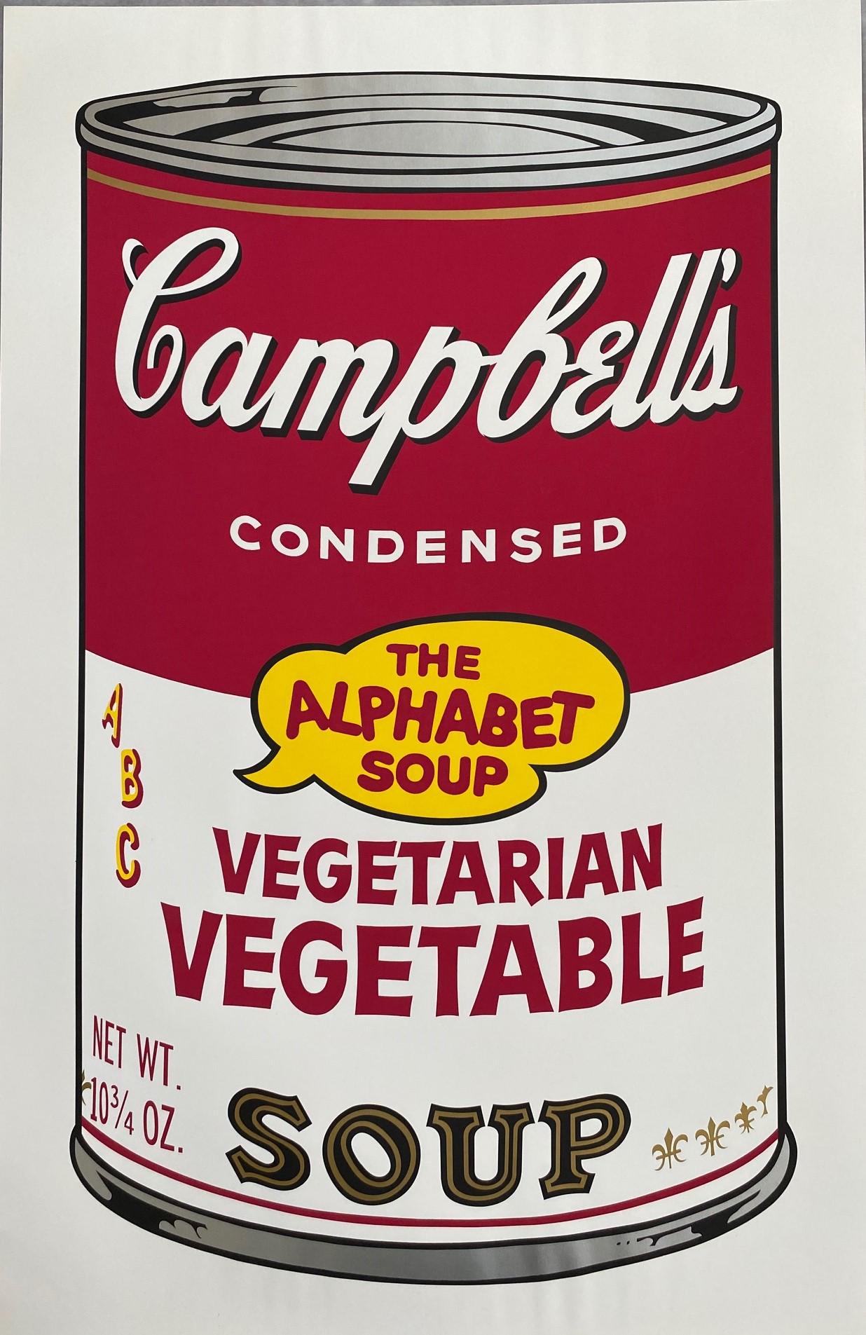 Andy Warhol Print - Campbell's Soup II, Vegetarian Vegetable F&S II.56