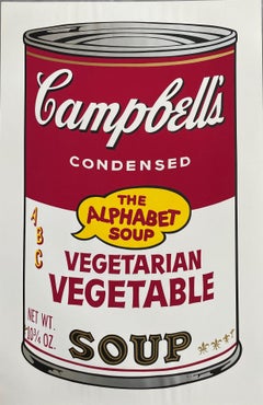 Campbell's Soup II, Vegetarian Vegetable F&S II.56