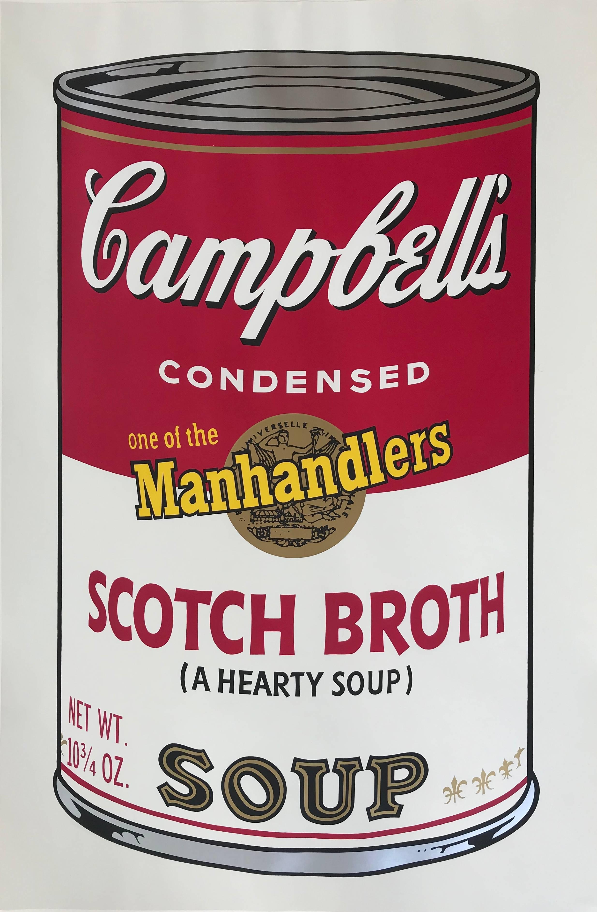 Andy Warhol Print - Campbell's Soup II, Scotch Broth F&S II.55