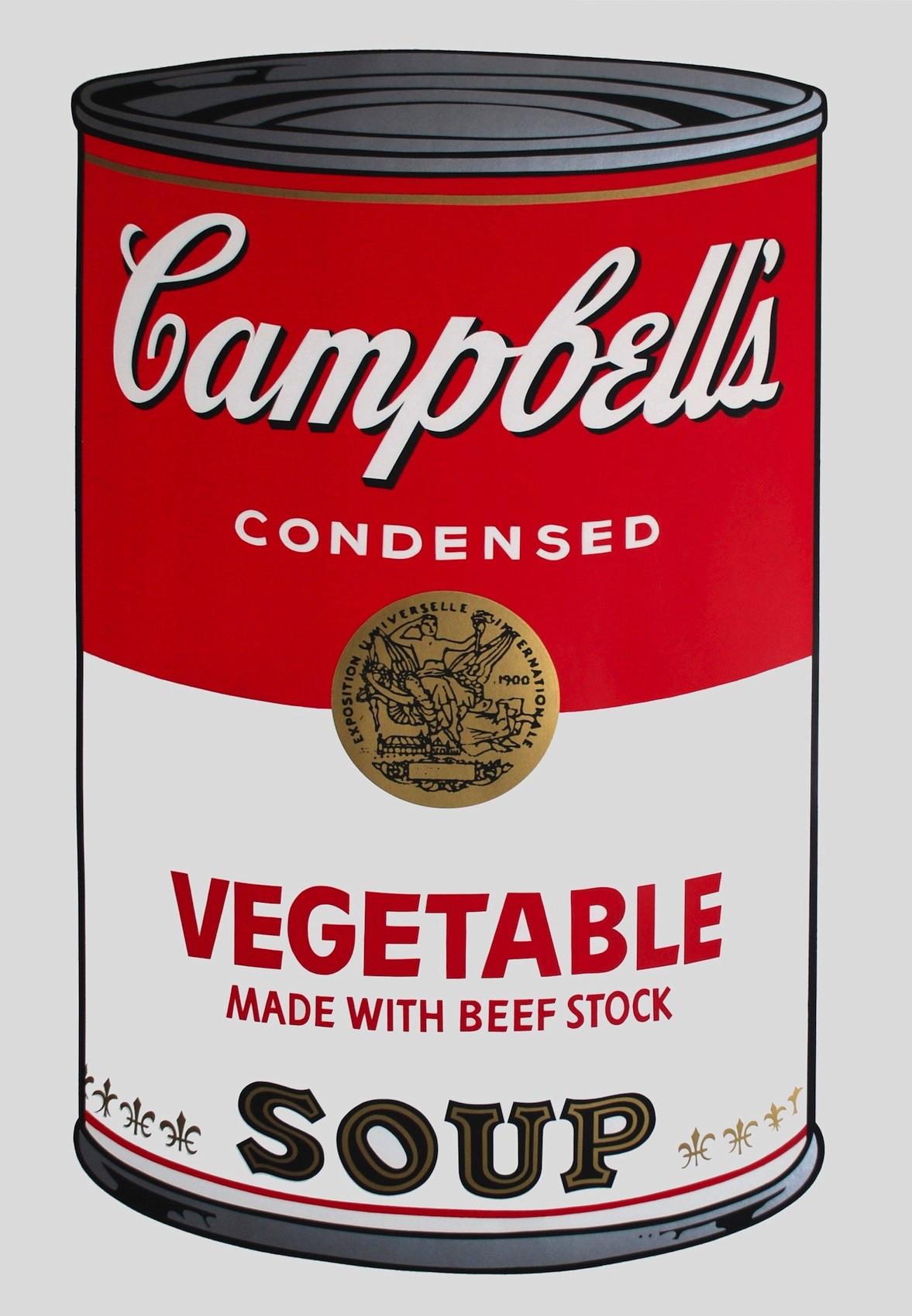 Campbell's Soup: Vegetable (FS II.48) - Print by Andy Warhol