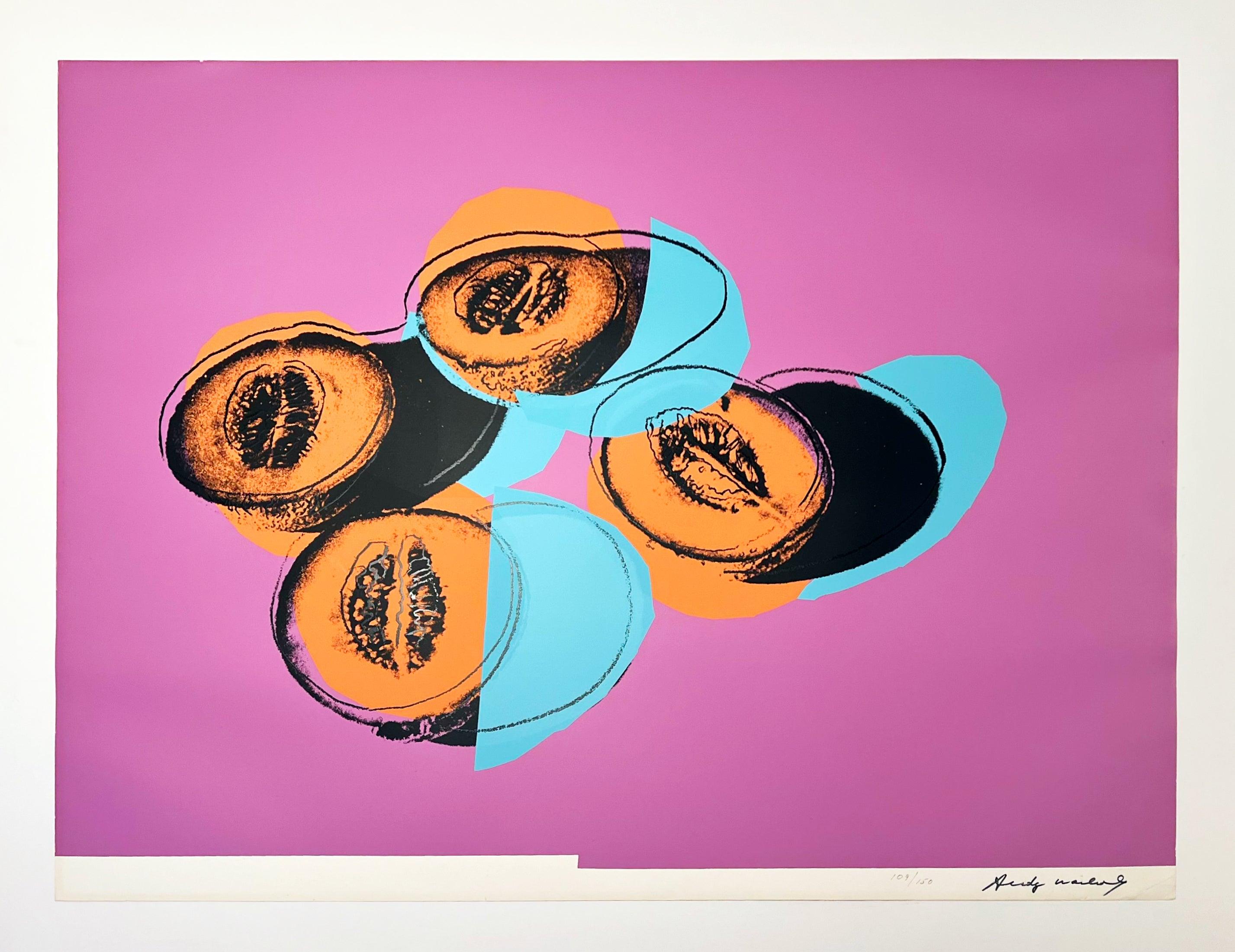 Cantaloupes II, from Space Fruit: Still Lifes - Print by Andy Warhol
