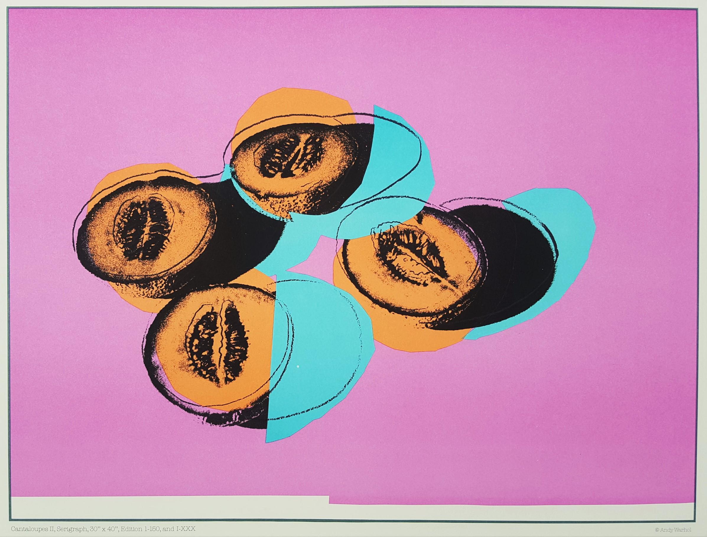 Cantaloupes II (Space Fruit: Stills Lifes) - Print by Andy Warhol