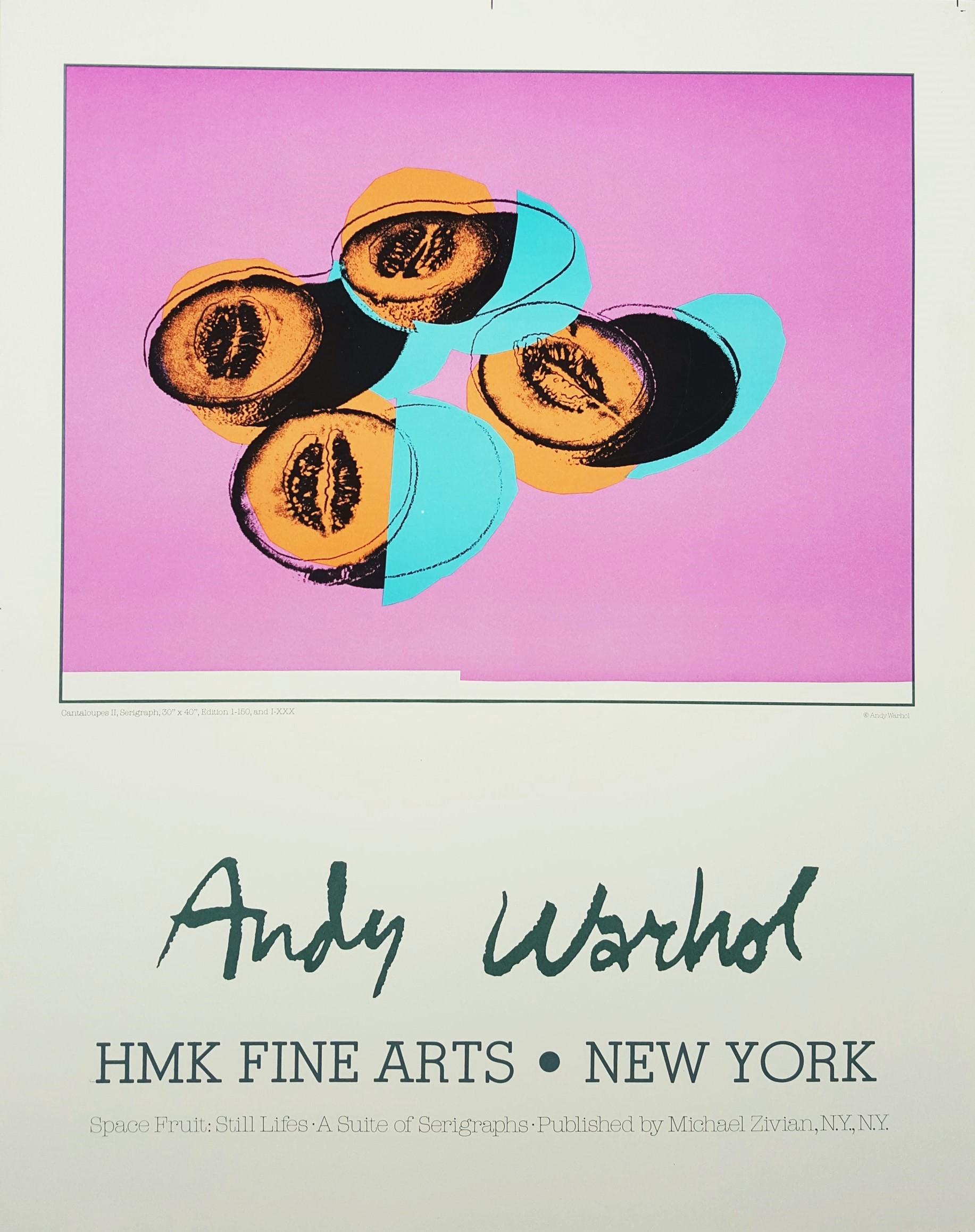 Andy Warhol Still-Life Print - Cantaloupes II (Space Fruit: Stills Lifes)