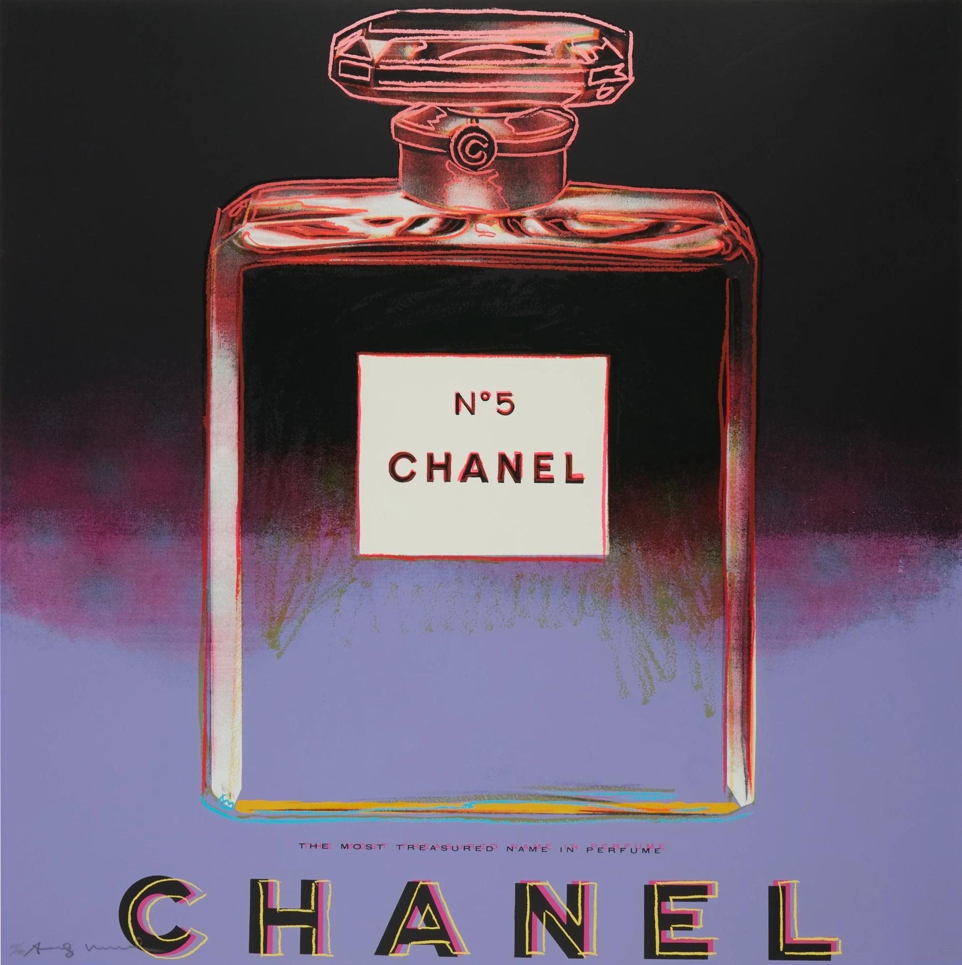 Andy Warhol Figurative Print - Chanel II.354, from Ads