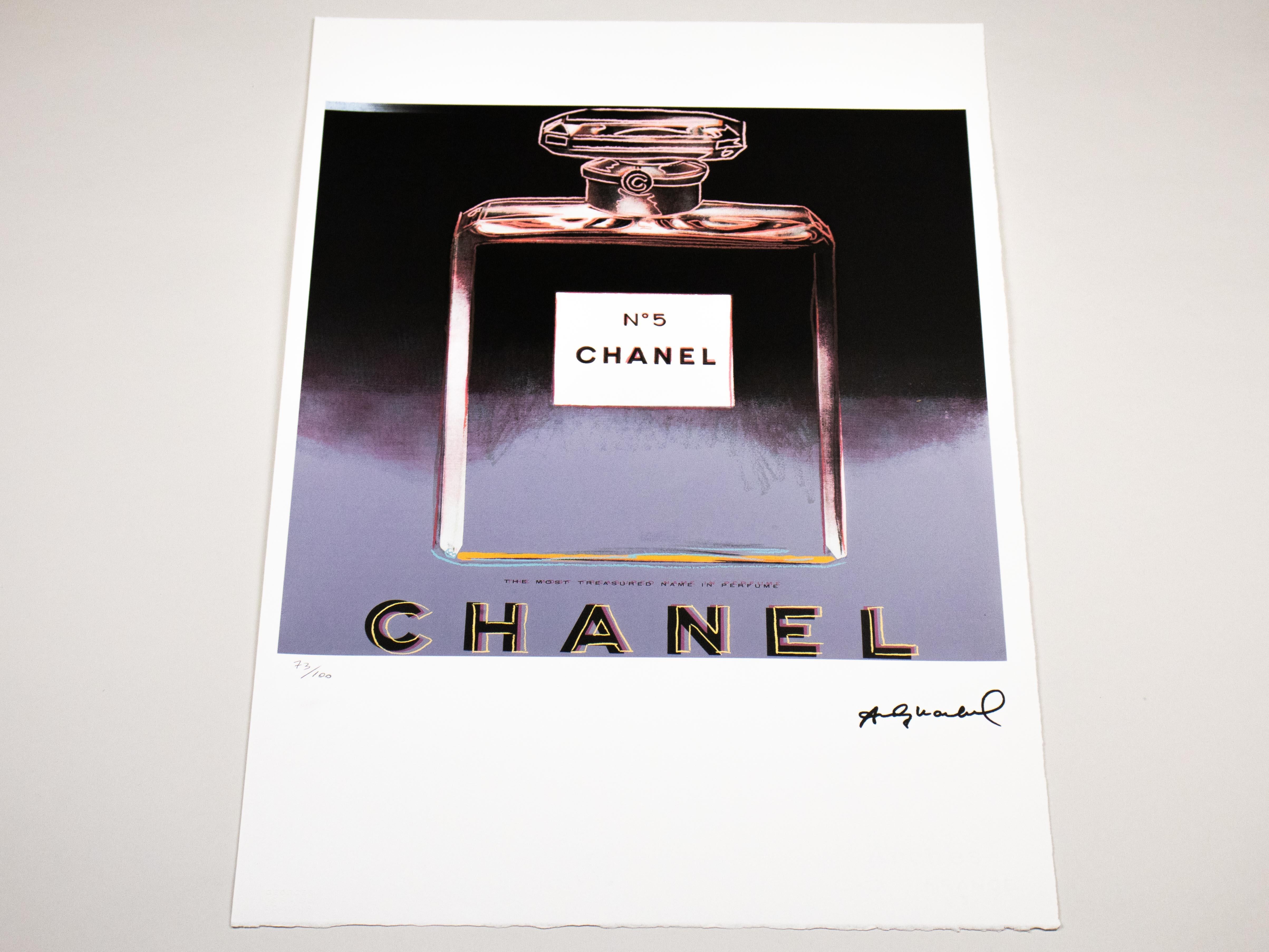 Chanel No. 5 - 1983 - Litografia originale - Stampa in edizione limitata - 73/100 pezzi. 1