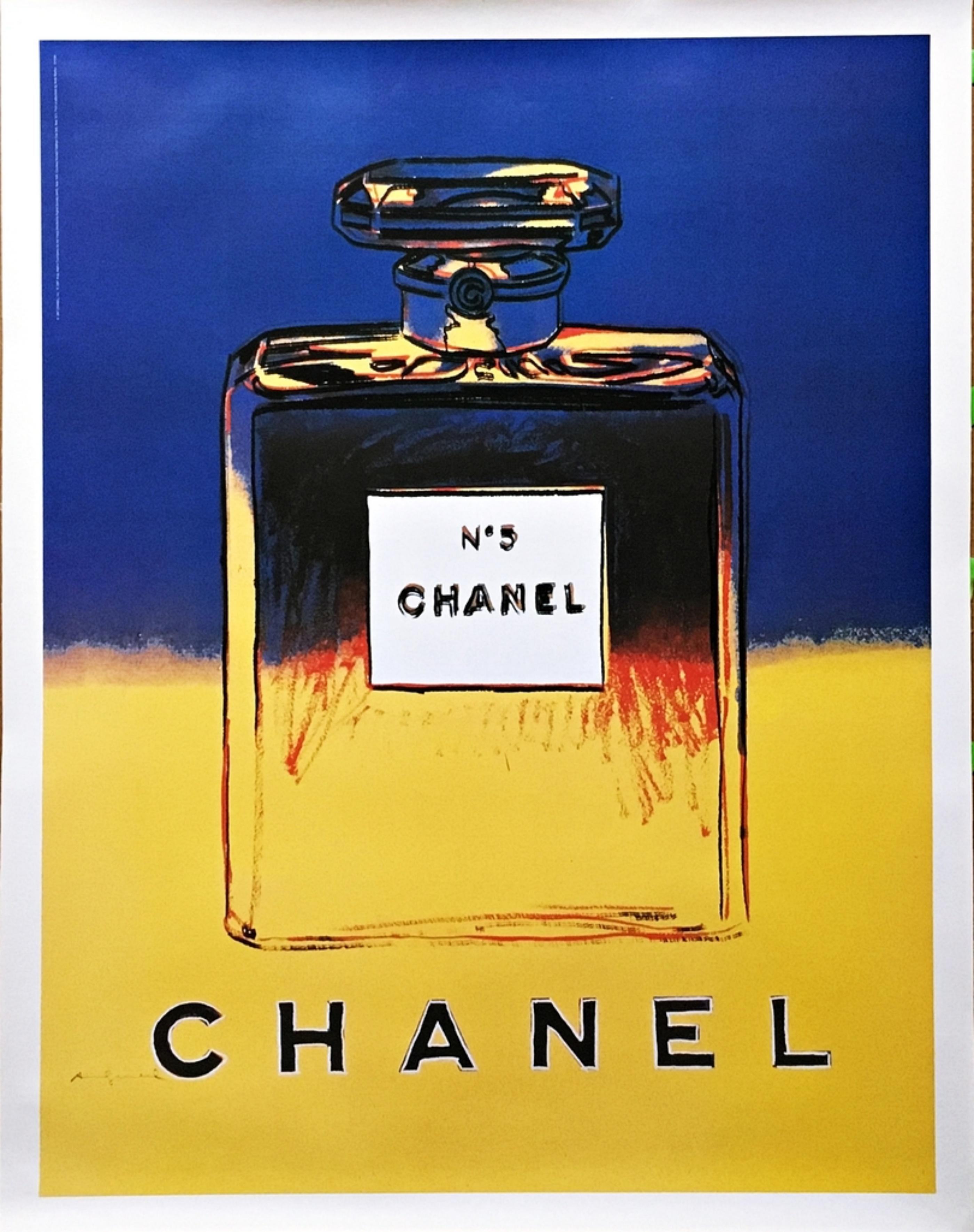 Andy Warhol
Chanel No. 5 (Suite of Four Individual (Separate) Prints on Linen Canvas), 1996
Suite of Four (4) Separate Individual Limited Edition Offset lithographs in colors on wove paper affixed to elegant thin linen canvas backing, 
Each plate