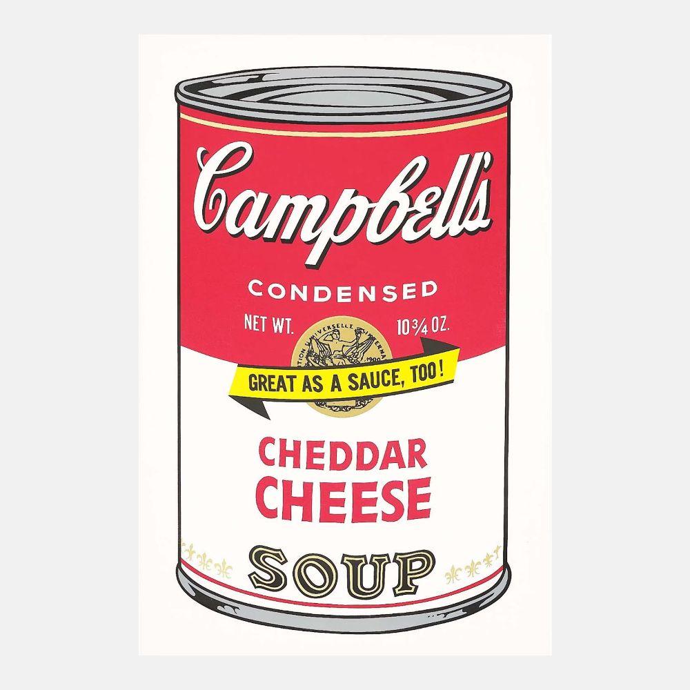 Andy Warhol Still-Life Print - Cheddar Cheese (F. & S. II.63) (from Campbell’s Soup II)
