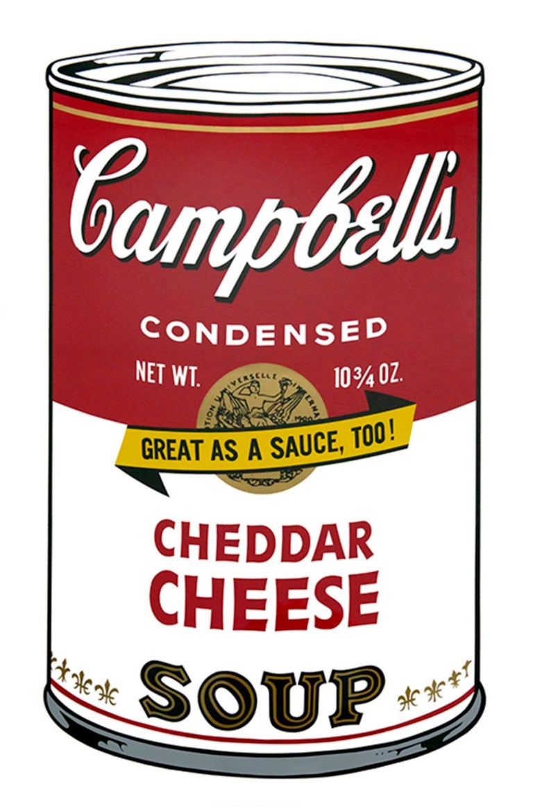 <i>Cheddar Cheese</i>, from “Campbell’s Soup II,” 1969, by Andy Warhol