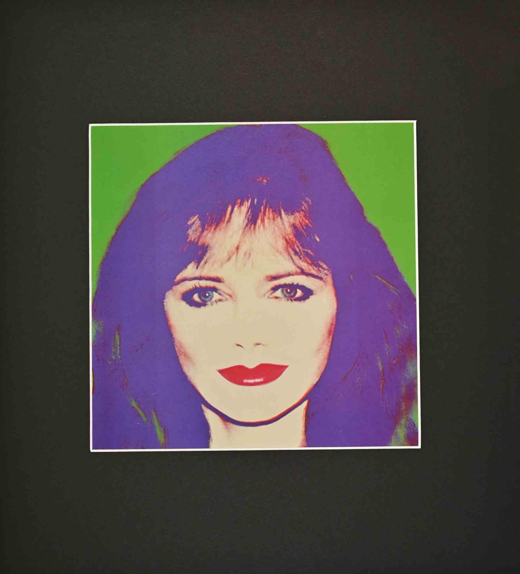 Cheryl Screen Print, Contemporary Style, 2013, Unframed, Authentic