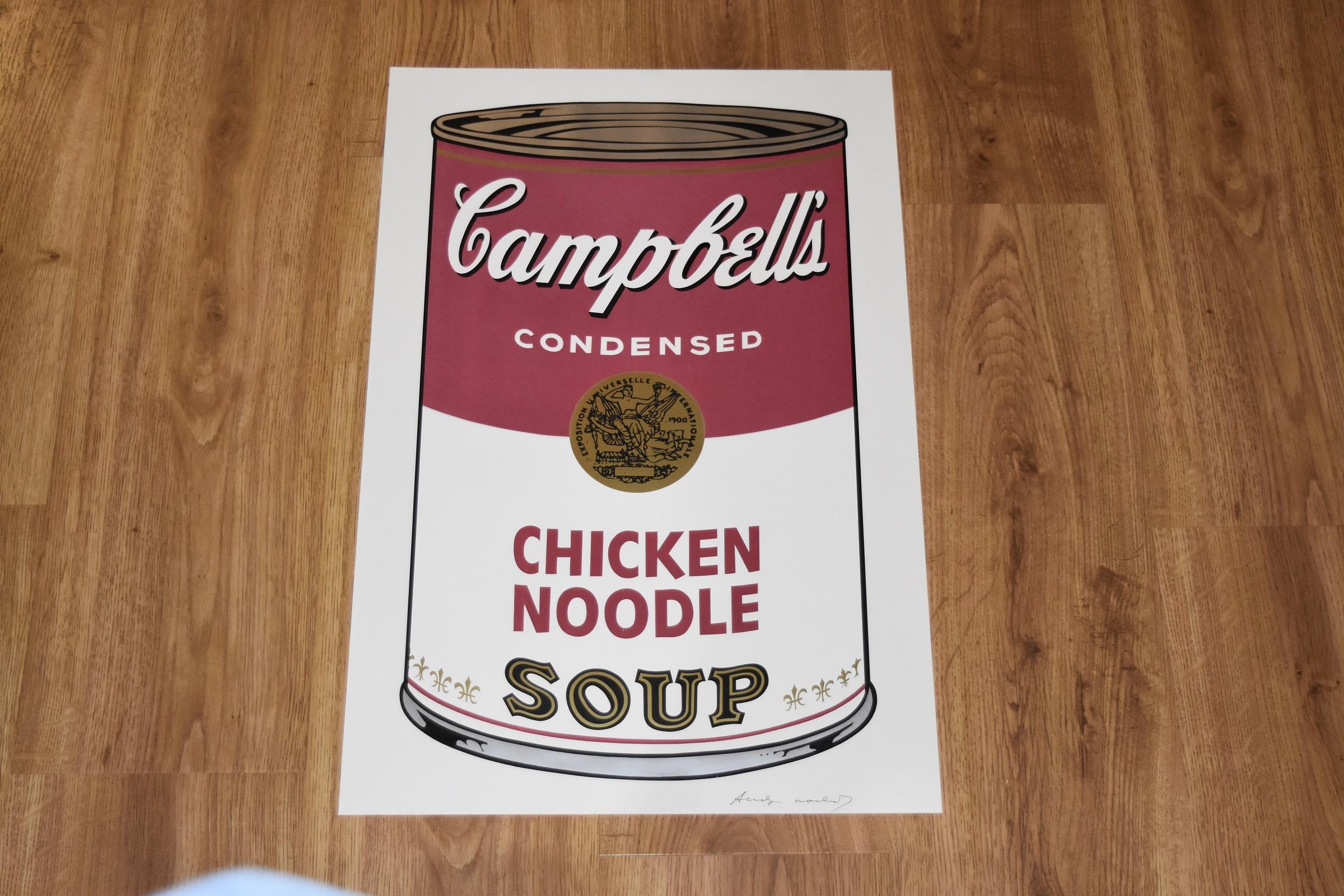 Chicken Noodle Soup FS II.45 - Print by Andy Warhol