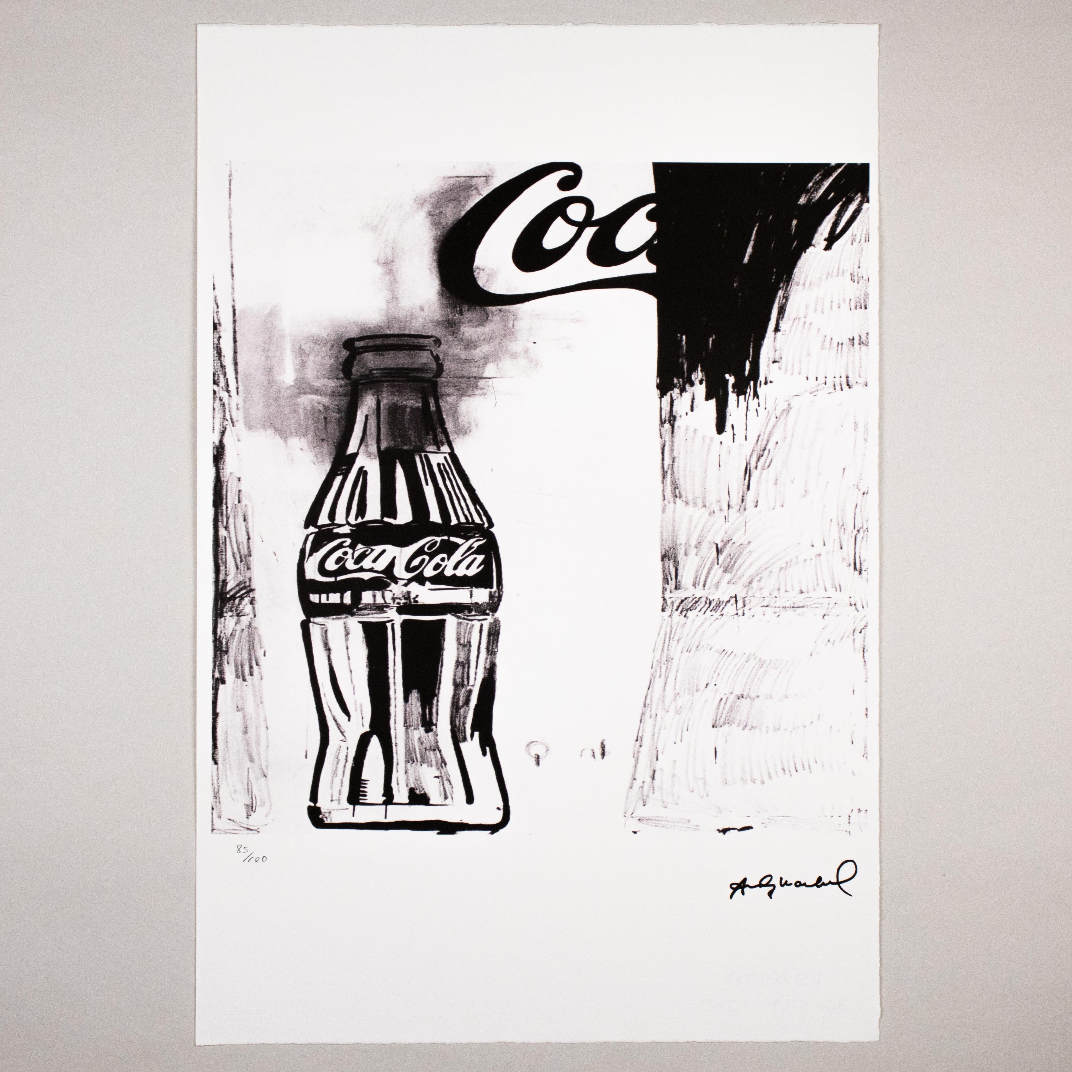 Coca Cola - 1983 - Litografia originale - Stampa in edizione limitata - 85/100 pezzi. - Print di Andy Warhol