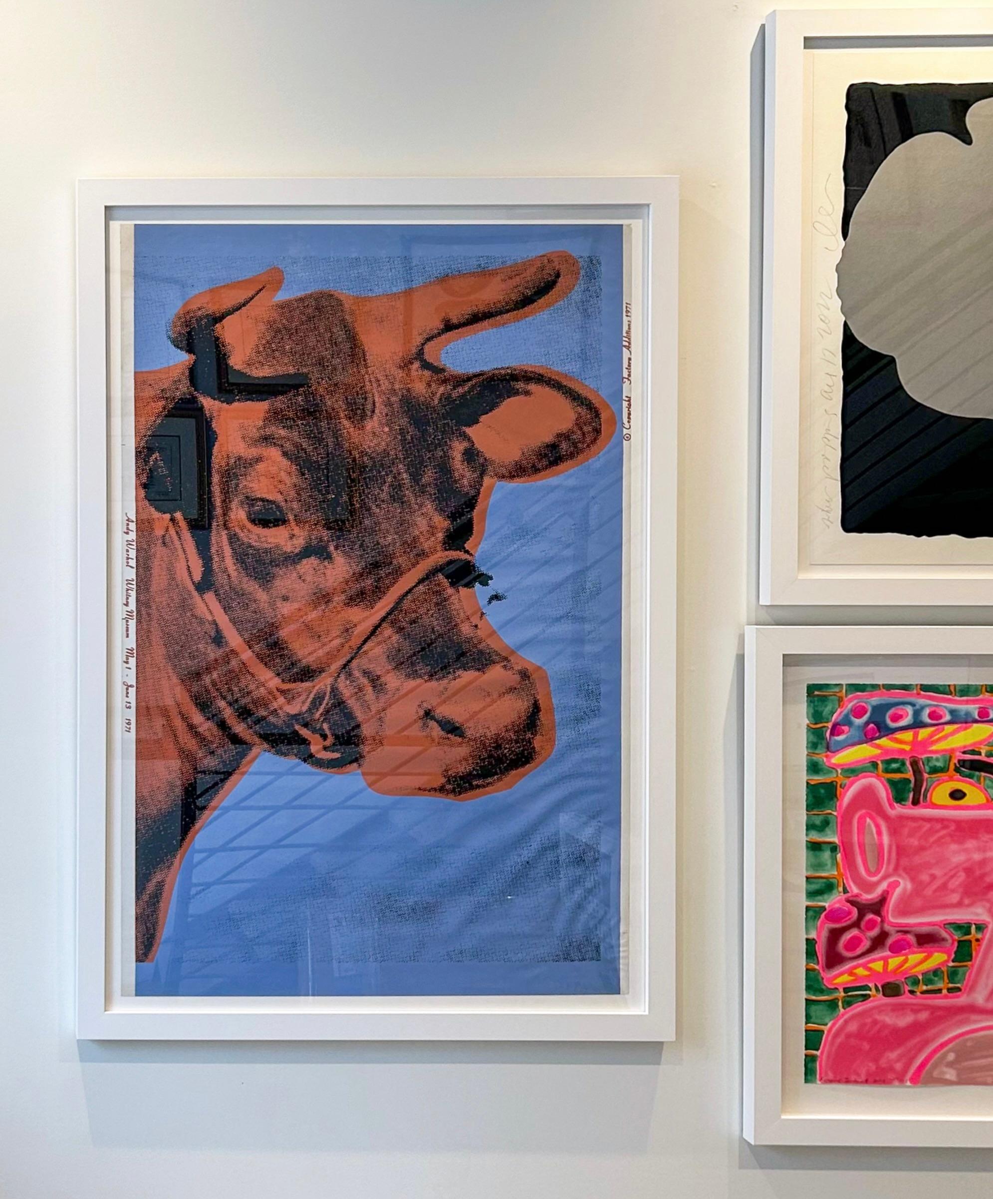 Cow, 1971 Andy Warhol Screenprint on Wallpaper 4