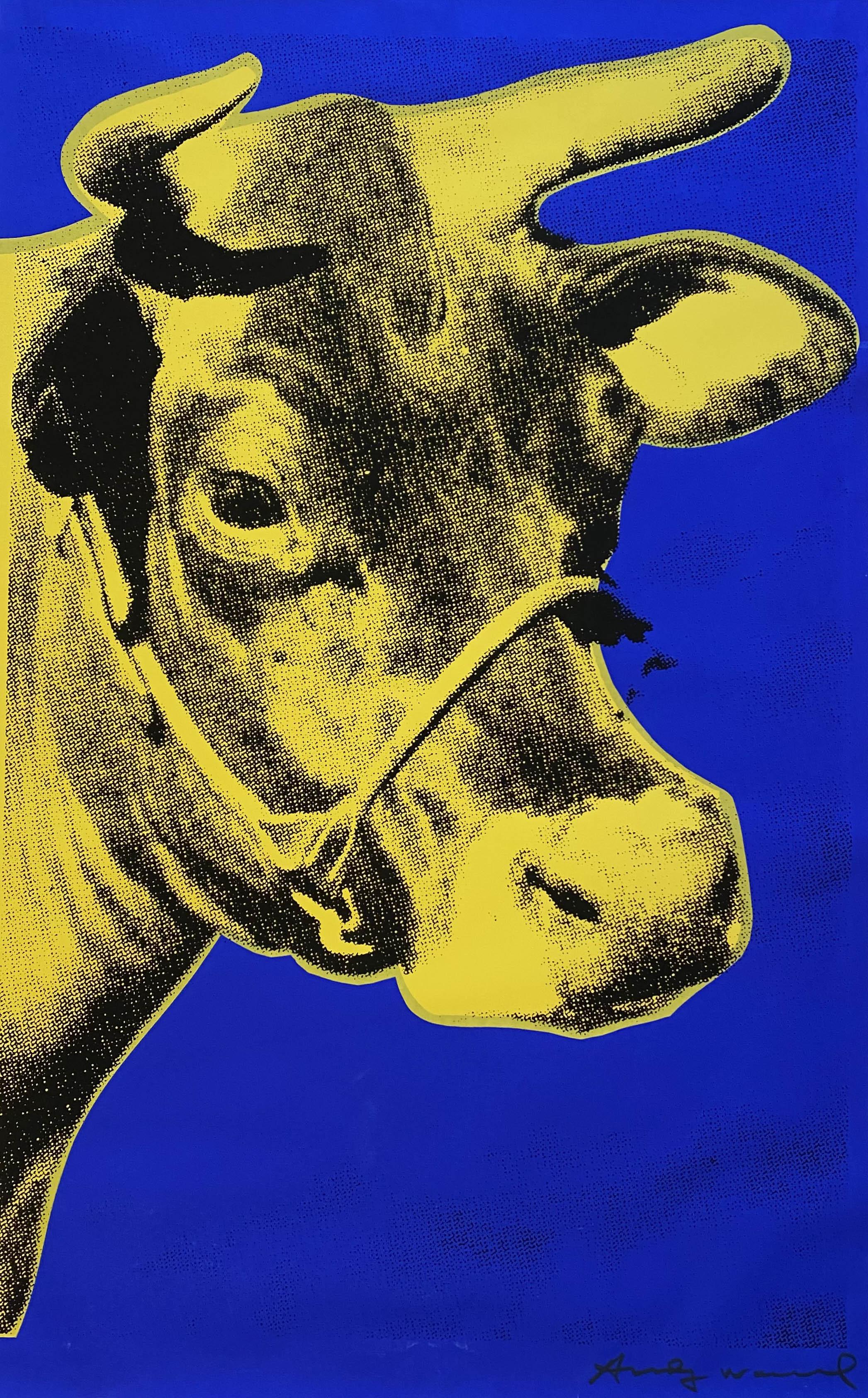 Andy Warhol Animal Print - Cow 1971