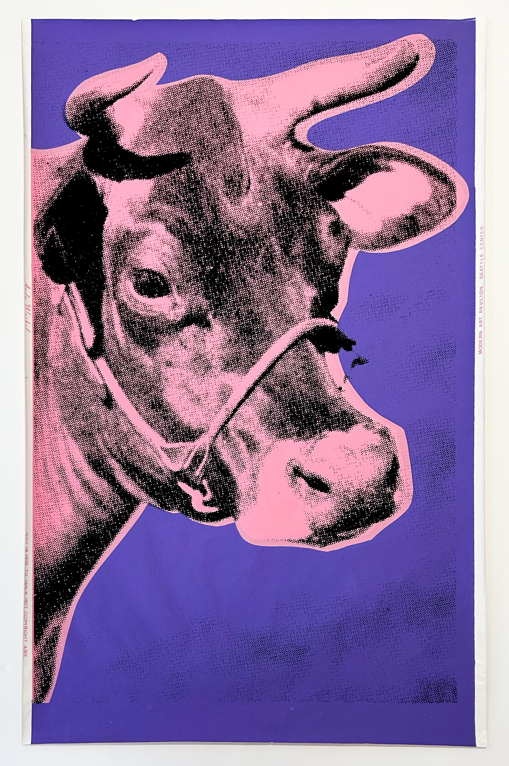 Cow - Pop Art Print by Andy Warhol