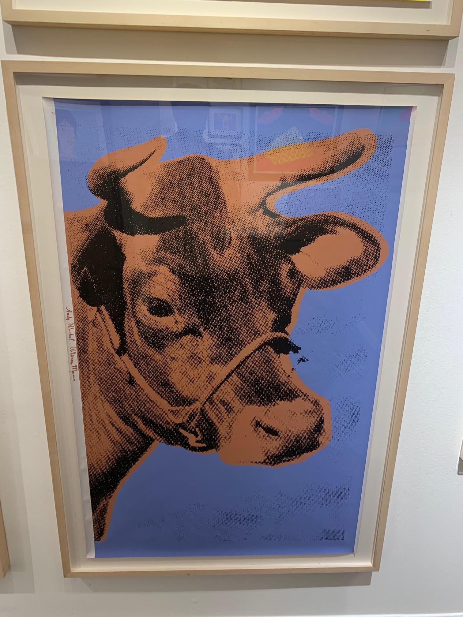 Andy Warhol Animal Print – Kuh ll.11A