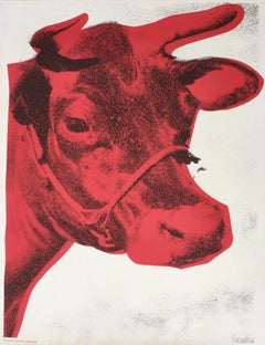 Vintage Cow (red)