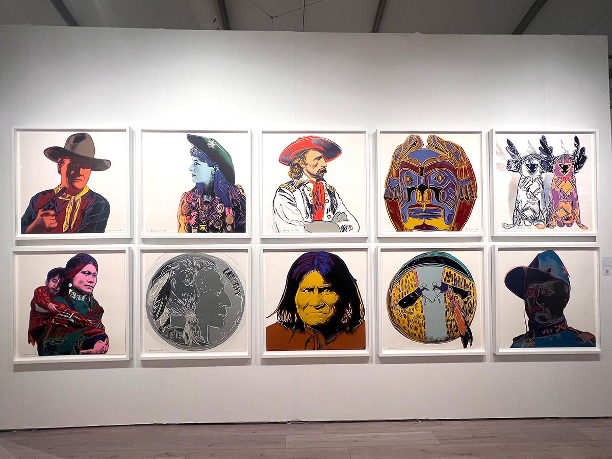 Cowboys and Indians (Portfolio of 10) - Print by Andy Warhol