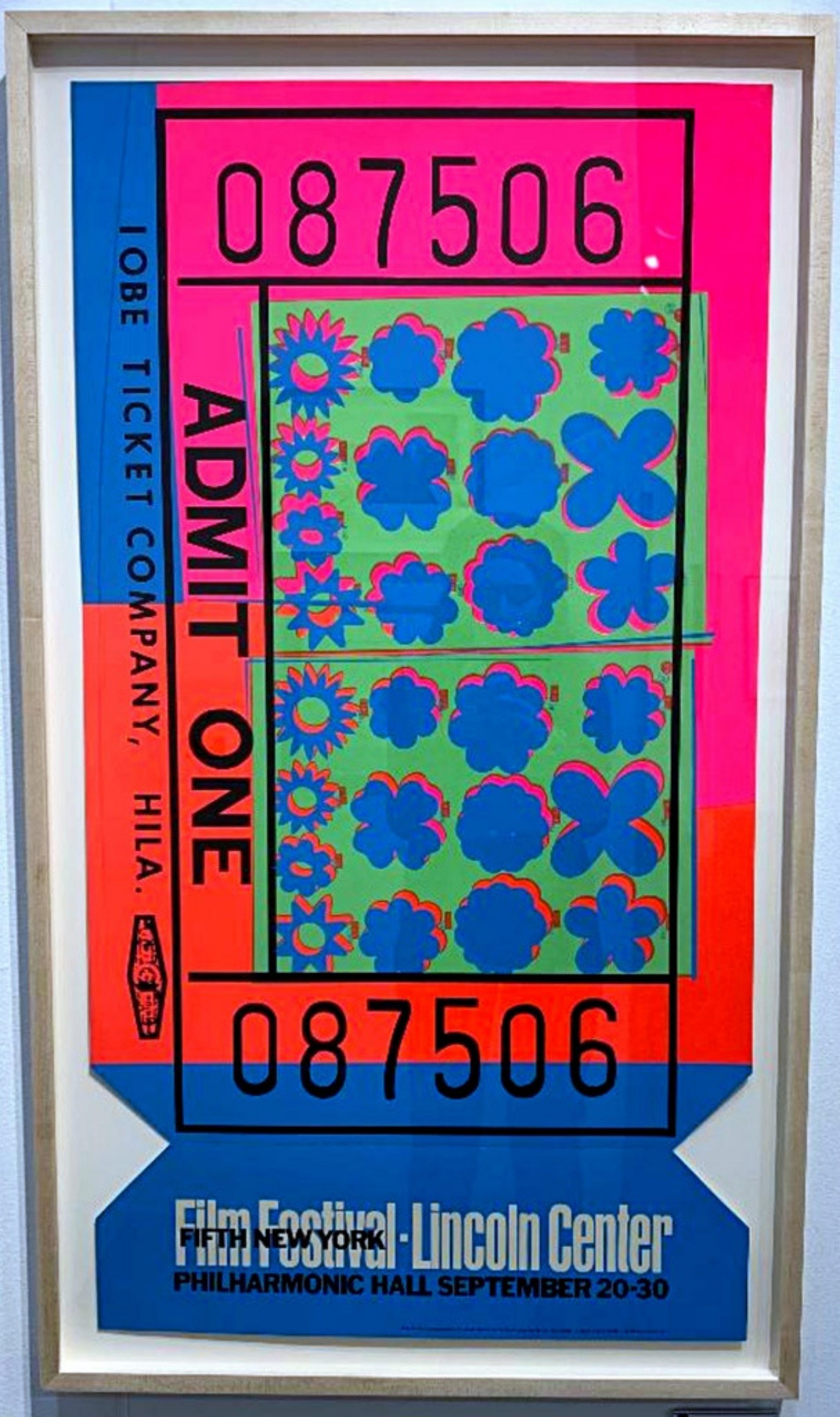 Deluxe Signed Edition of Film Festival Lincoln Center (Feldman & Schellmann, II) - Print by Andy Warhol