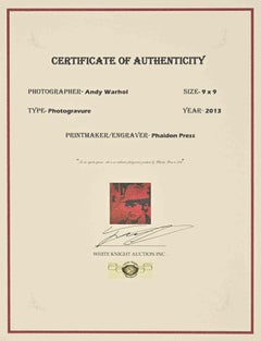 Denis Hopper - Screen Print after Andy Warhol - 2013