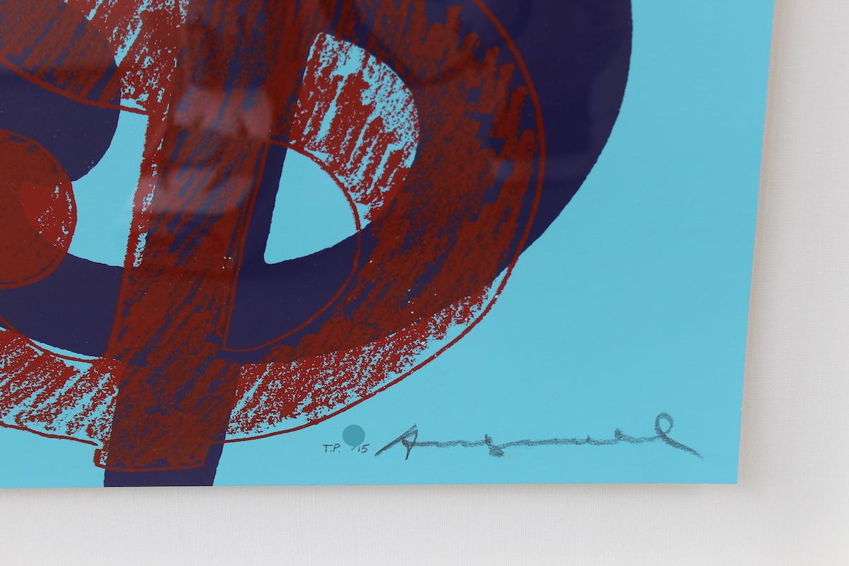 blue dollar sign