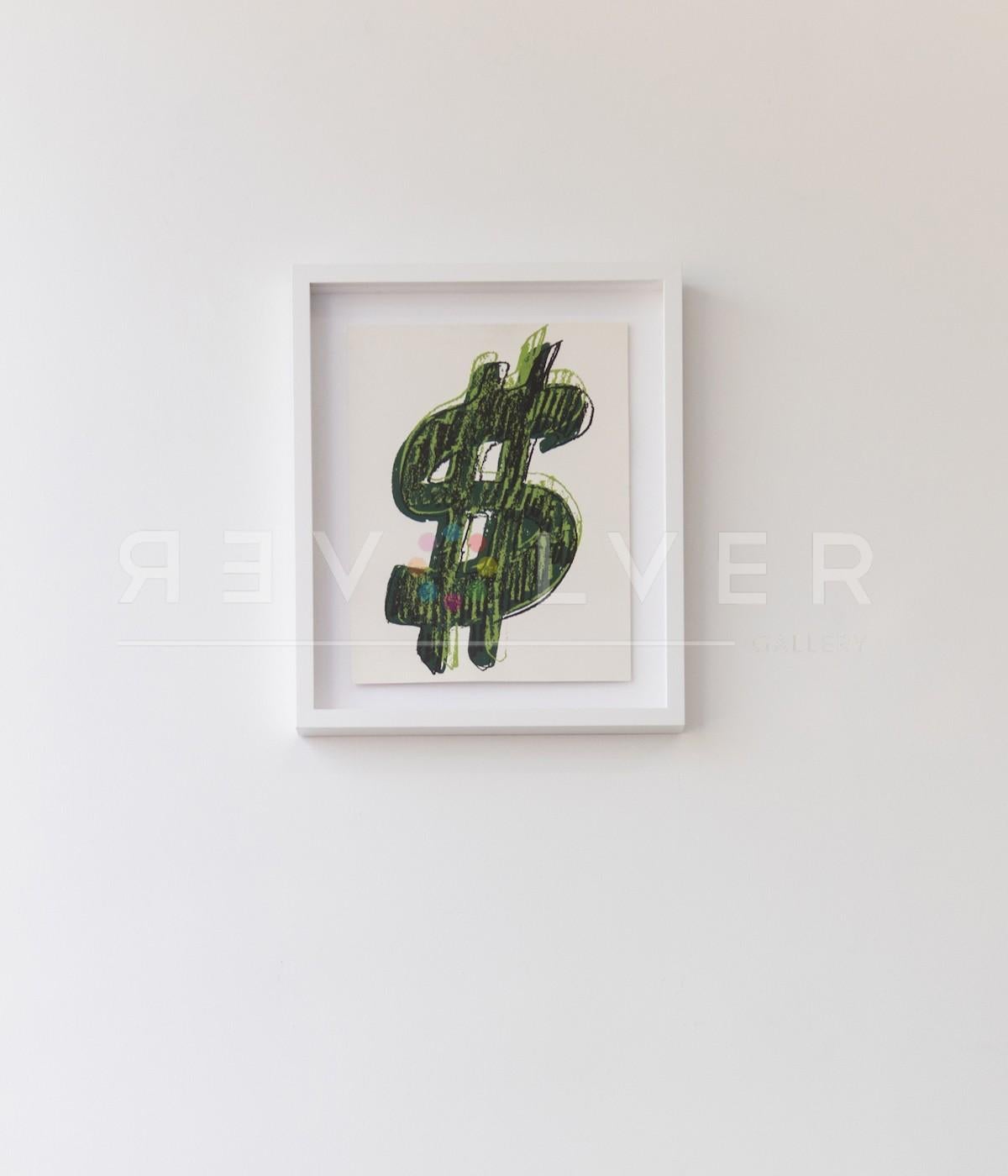 dollar sign green screen