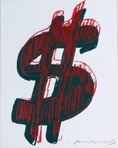 Dollar Sign, Red (FS II.278)