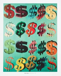 'Dollar Signs, 1981' Andy Warhol Lithograph 