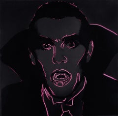 Farb-Raumteiler „Dracula“ mit Diamantstaub, 1981