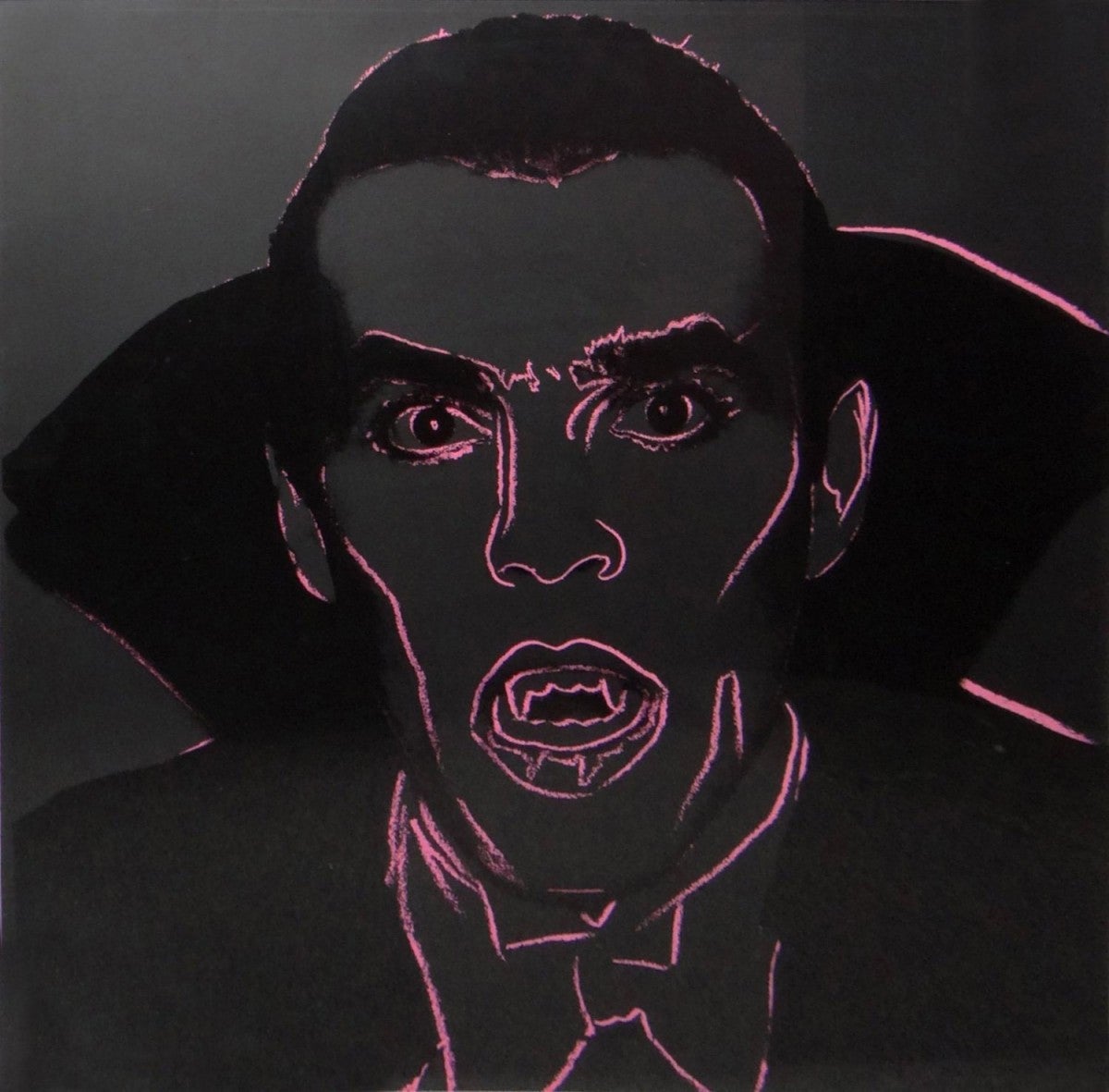 Andy Warhol Portrait Print - Dracula (FS II.264)