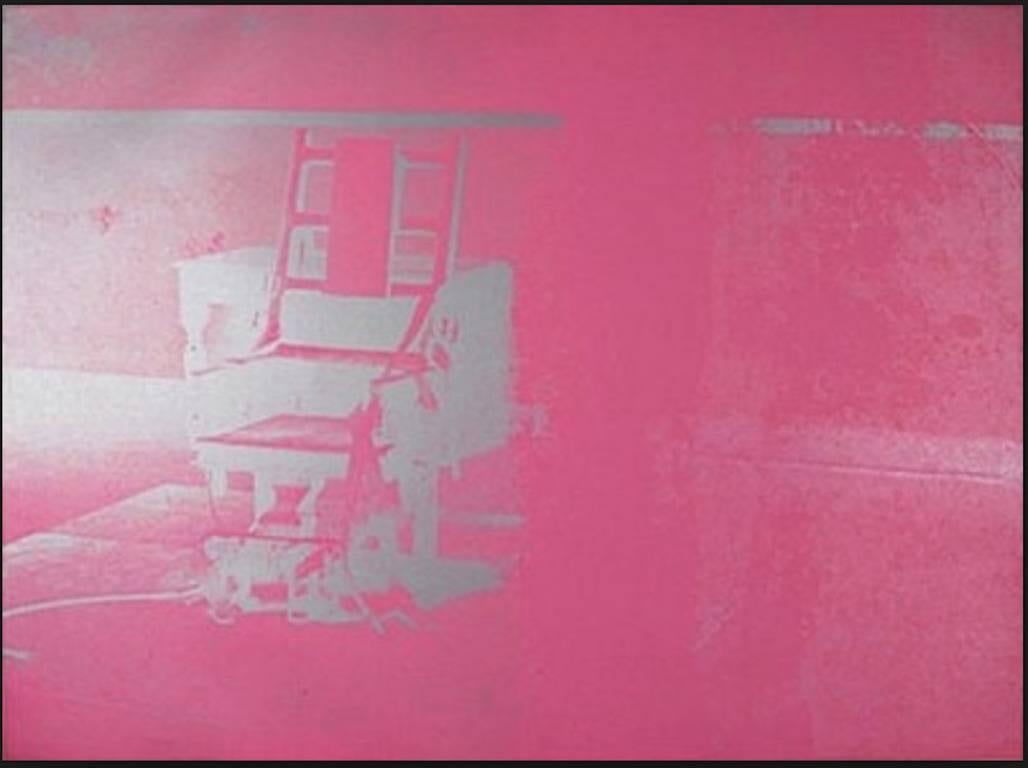 Andy Warhol Still-Life Print - Electric Chairs (#11.75)