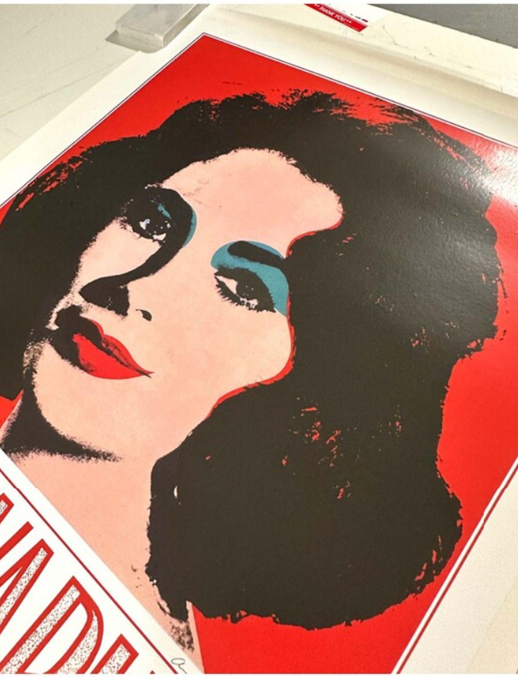Exposición Elizabeth Taylor Póster Artístico Vintage (after) Andy Warhol en venta 4