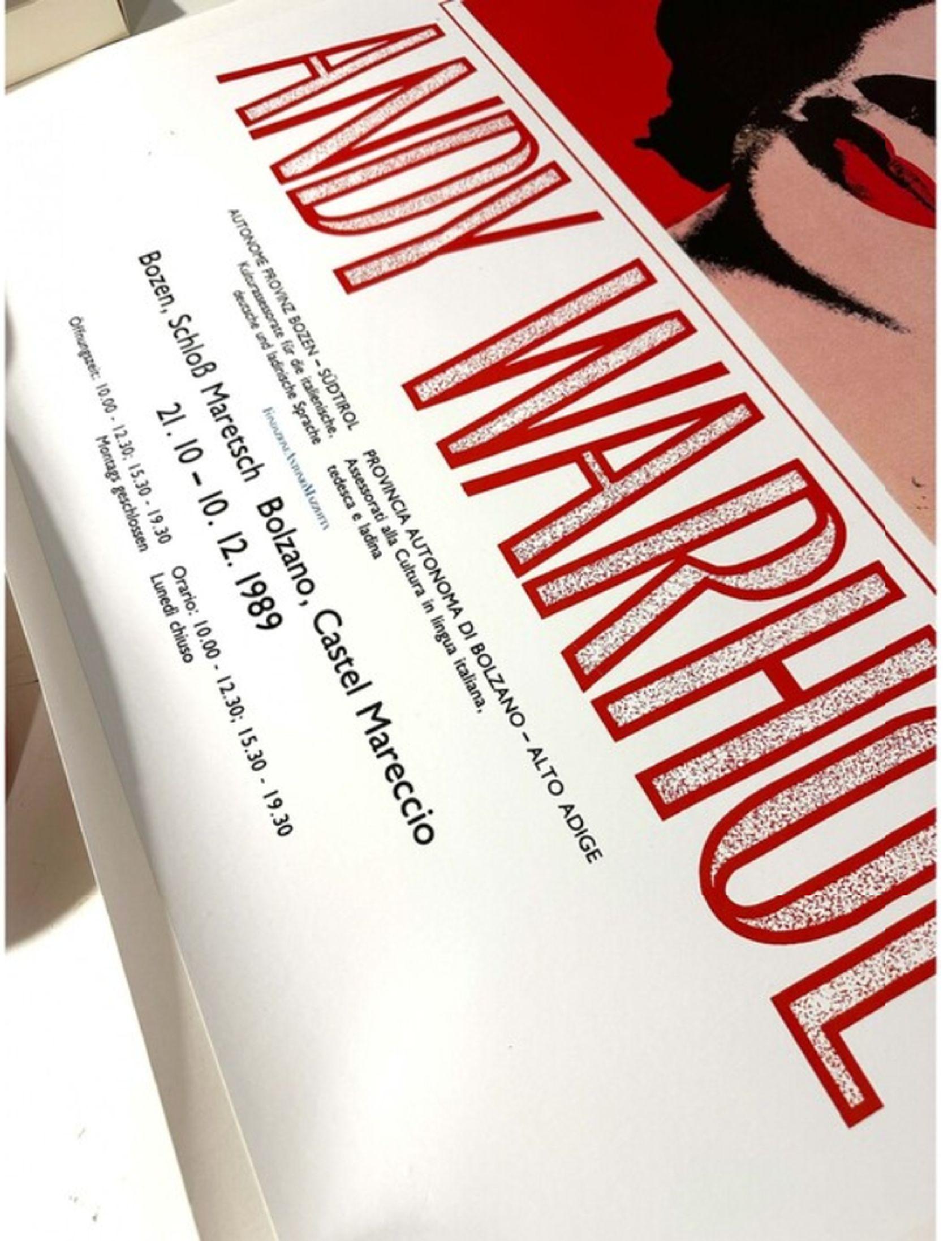 Exposición Elizabeth Taylor Póster Artístico Vintage (after) Andy Warhol en venta 5