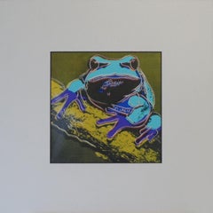 Andy Warhol (after) Endangered Species "Pine Barrens Tree Frog", Art Basel 1987