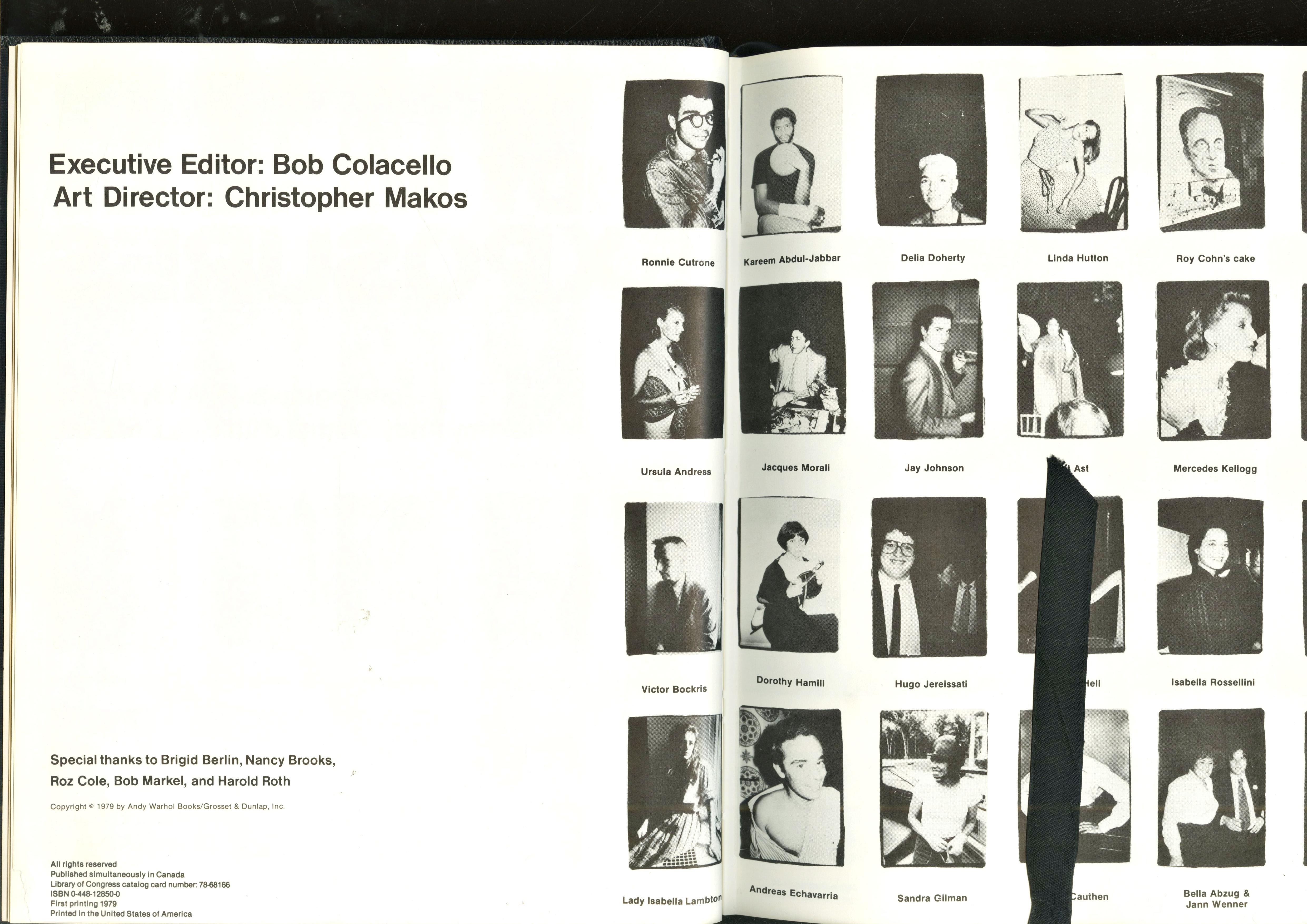 Exposures (Deluxe Edition) Monografia firmata a mano e numerata #1 di Andy Warhol COA in vendita 12