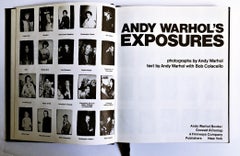Exposures (Deluxe Edition) Monograph Hand Signed, Numbered #1 by Andy Warhol COA