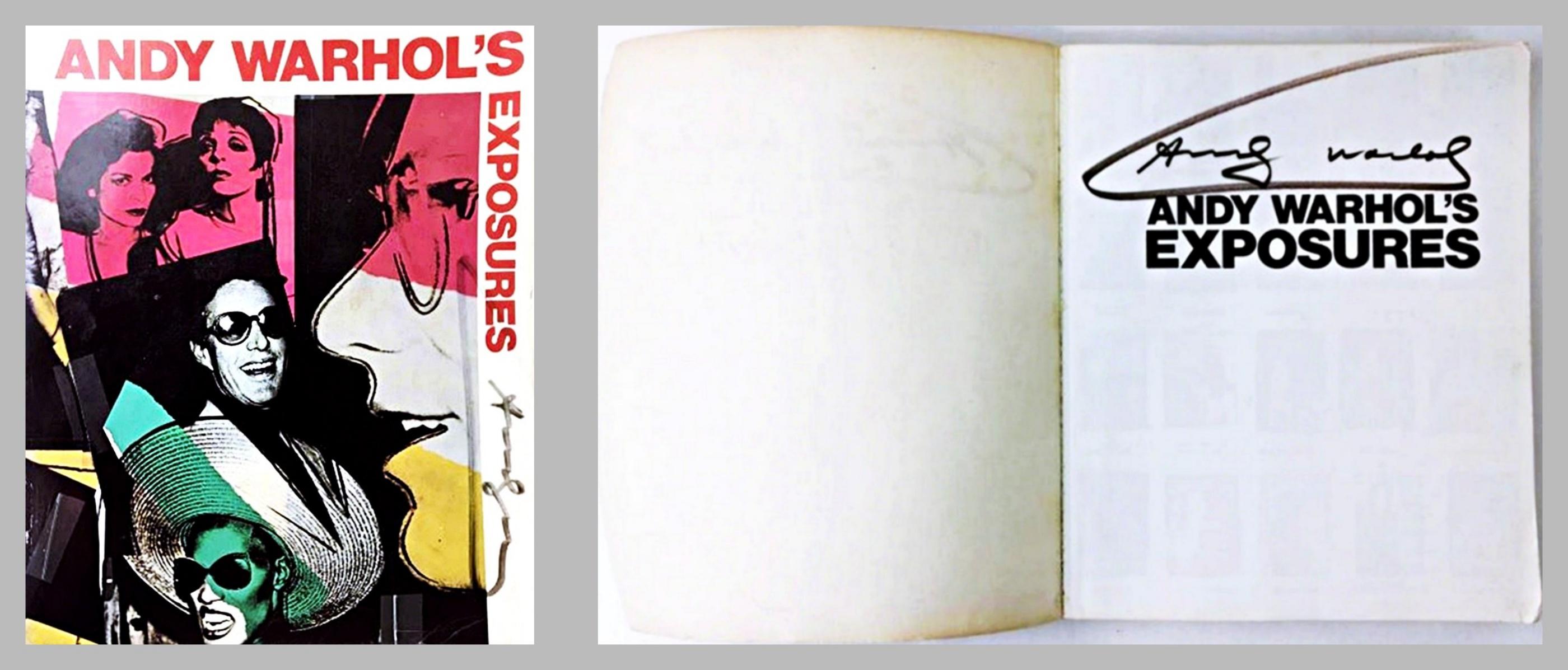 Exposures (Hand Signed Twice by Andy Warhol) For Sale 1