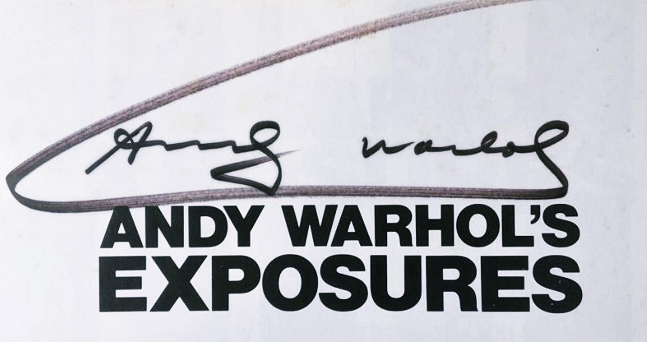 Exposures (Hand Signed Twice by Andy Warhol) For Sale 3