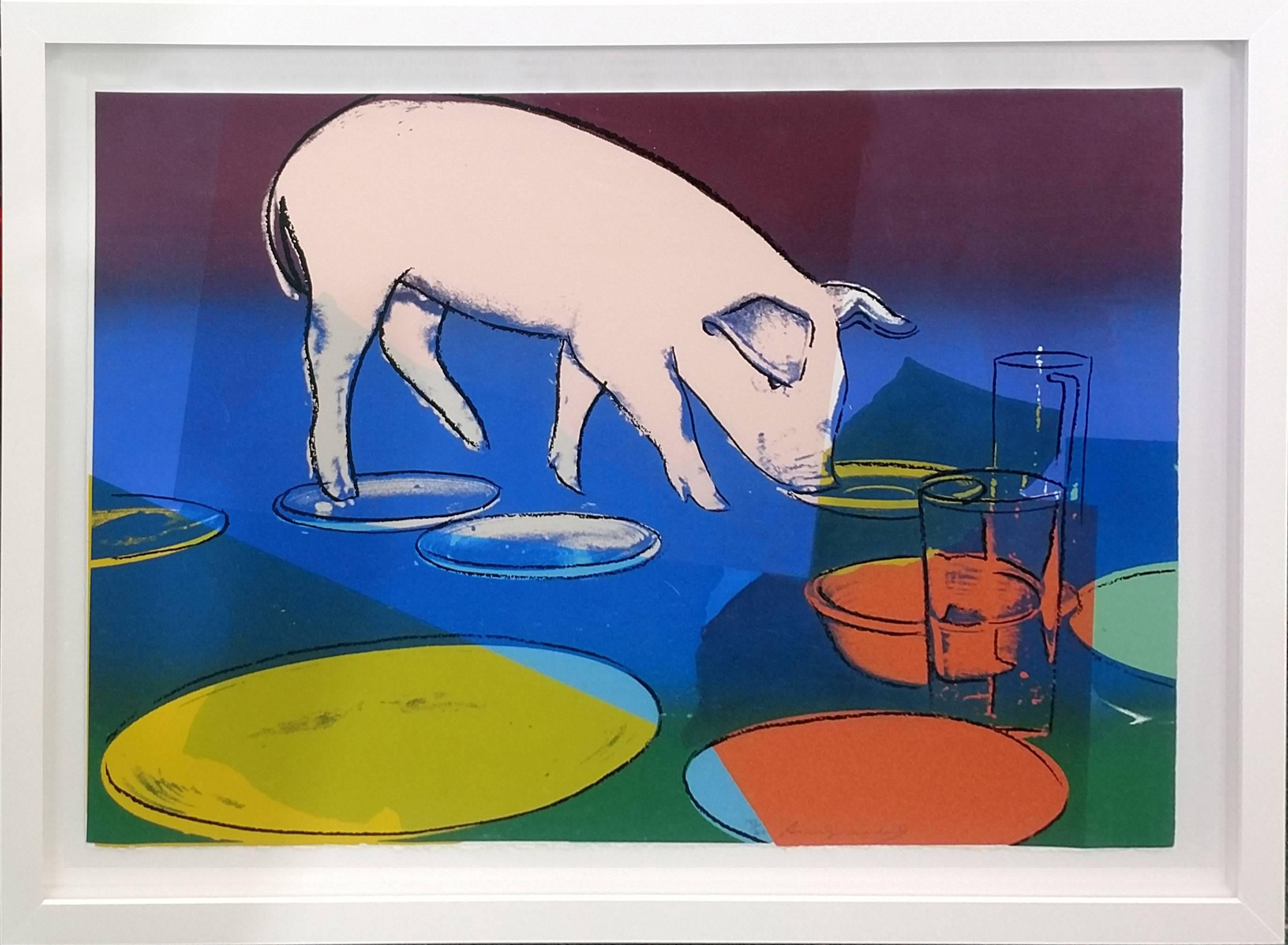 FIESTA PIG FS II.184 - Print by Andy Warhol