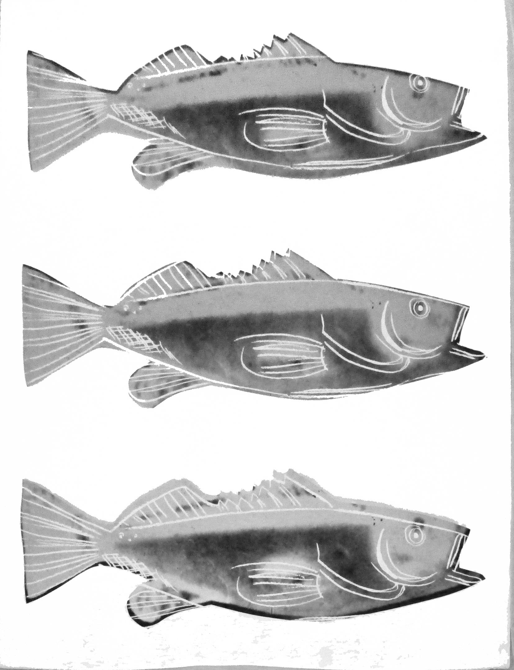 Fish - Print by Andy Warhol